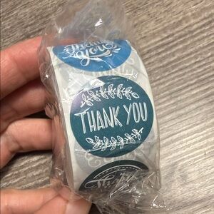 500 thank you stickers NEW ✨